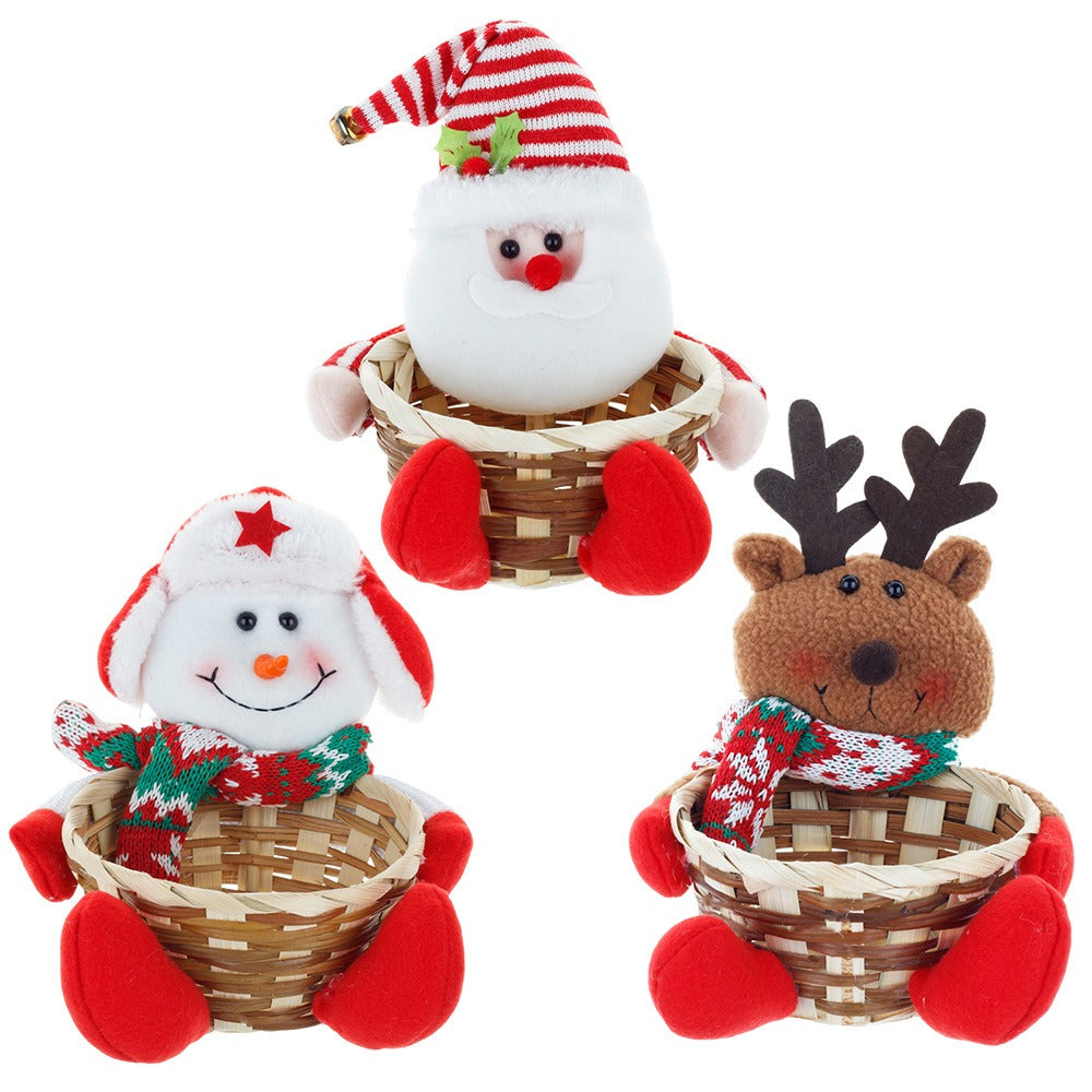 Christmas candy baskets