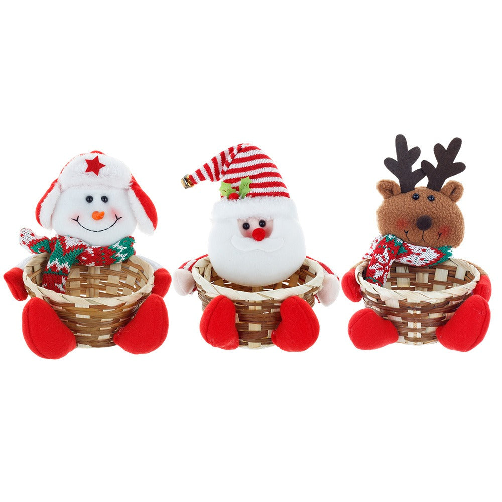 Christmas candy baskets