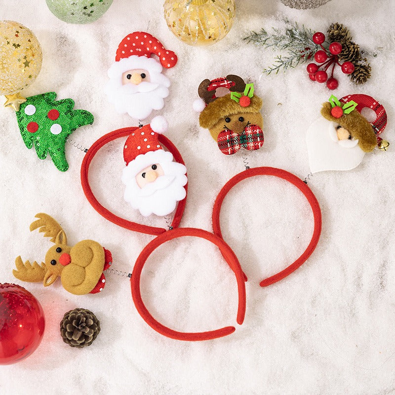 4pcs Christmas headband