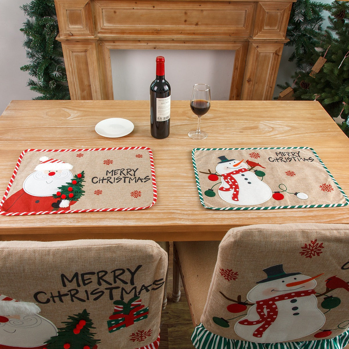 Meal Mat Christmas Decorative