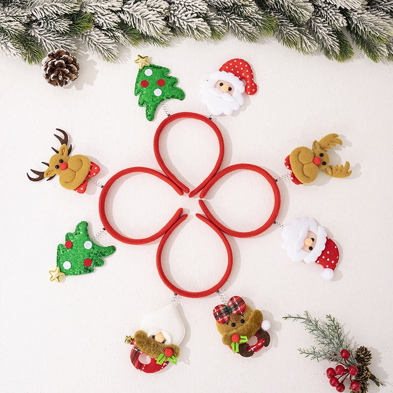 4pcs Christmas headband