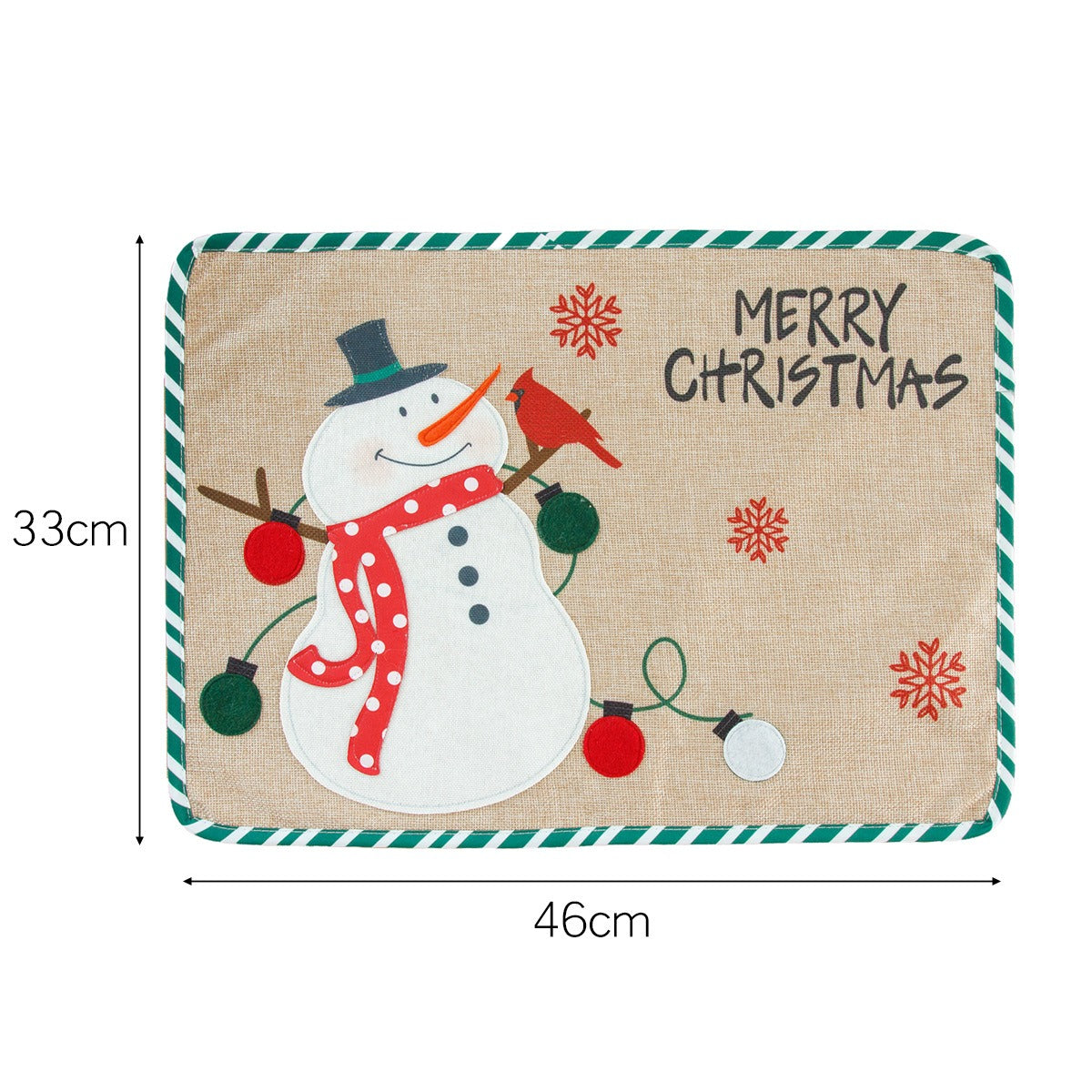 Meal Mat Christmas Decorative