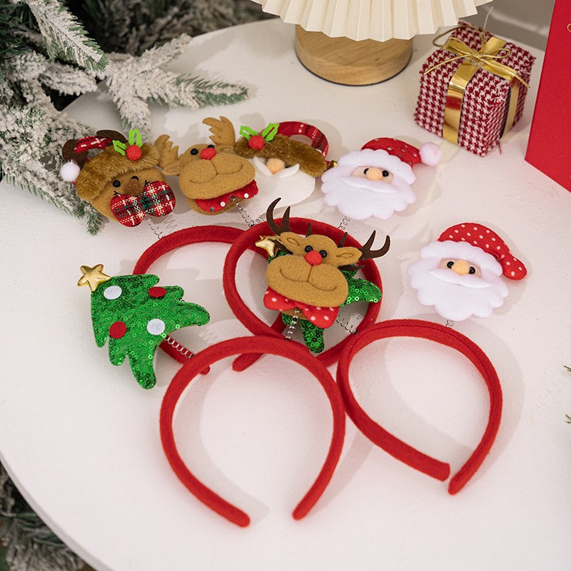 4pcs Christmas headband