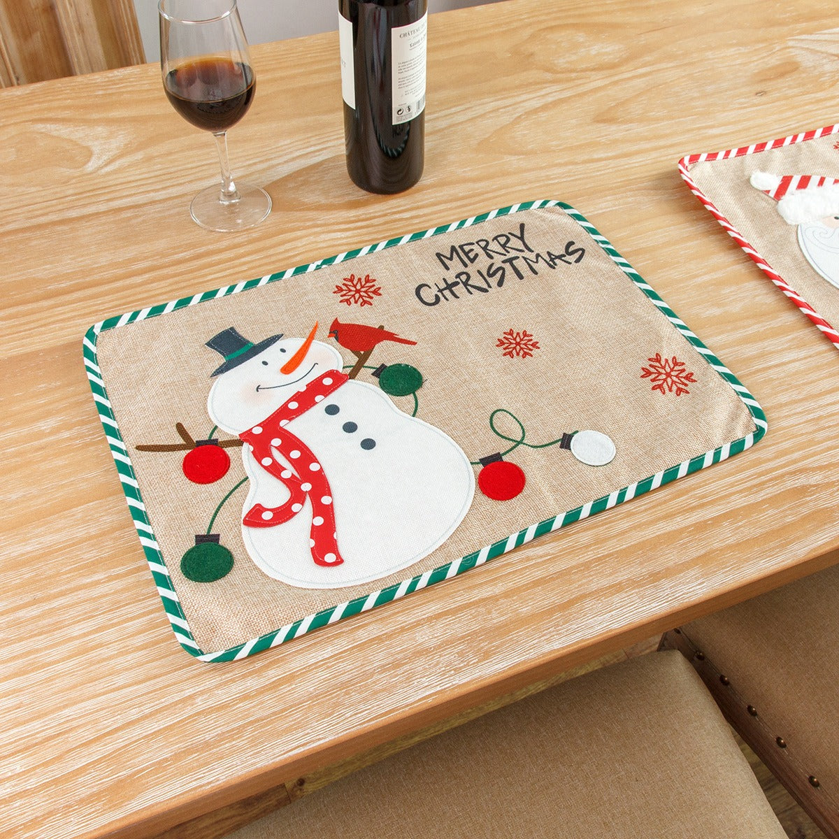 Meal Mat Christmas Decorative